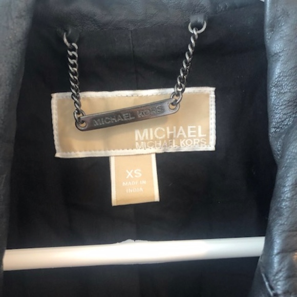 Michael Kors Leather Vest - Picture 6 of 6